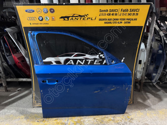 SKODA SCALA SAĞ ÖN KAPI ÇIKMA ORİJİNAL