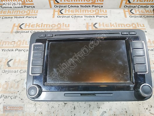 VW MULTİMEDYA NAVİGASYON SİSTEMİ SİYAH 1T0035680B A2C53330295 1