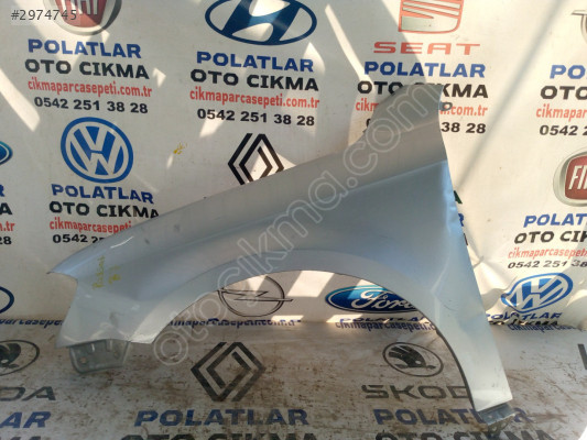 Volkswagen Passat b7 sol ön çamurluk gri orijinal