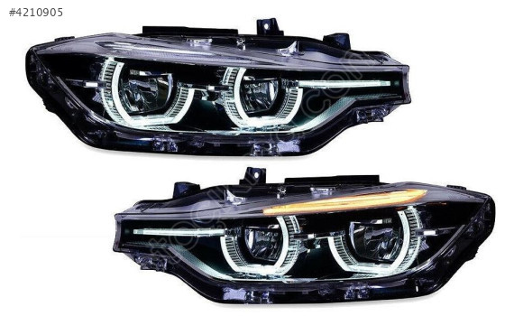 F30 BIXENON UYUMLU LCI DIZAYN FAR (ANGEL BEYNİ AKTARILIR)