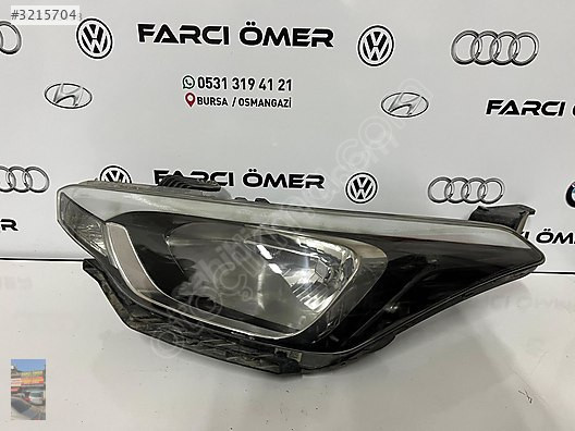 HYUNDAİ İ20 SOL ÖN FAR ORJİNAL