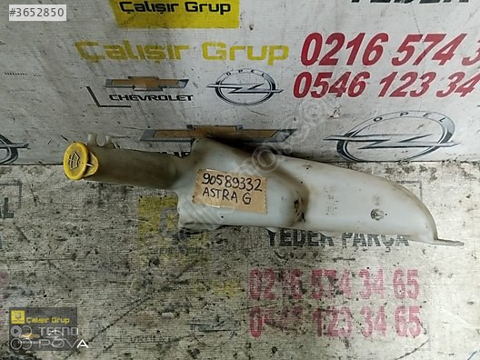 OPEL ASTRA G SİLECEK SU BİDONU OEM90589332 ÇIKMA SÖKME YEDEK PAR