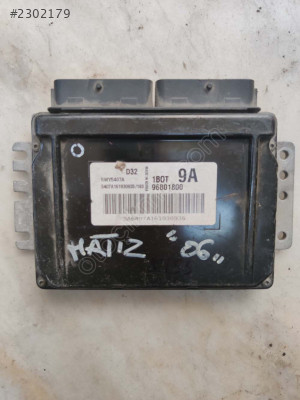 Chevrolet Daewoo Matiz Motor Beyni 96801800 - 5WY5407A