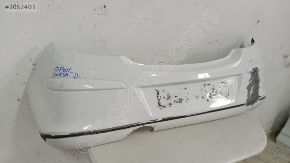 Opel corsa D arka tampon