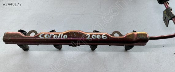 toyota corolla 2005 1.6 enjektör kütüğü/rail borusu (son fiyat)