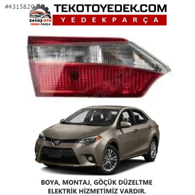COROLLA ARKA İÇ LEDLİ STOP SAĞ SOL 2014 VE ÜZERİ / KAMPANYA