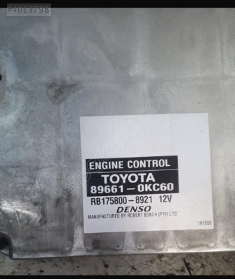 Toyota hılux motor beyni  89661-okc60