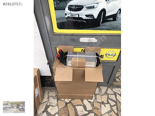 Opel crossland x sıfır muadil intercooler turbo radyatörü