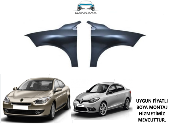 RENAULT FLUENCE ÖN CAMURLUK SAĞ/SOL SIFIR ADET FİYAT  631001150R