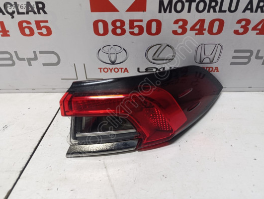 TOYOTA COROLLA SAĞ DIŞ STOP LEDSİZ ORJİNAL ÇIKMA YEDEK PARÇA 19-2