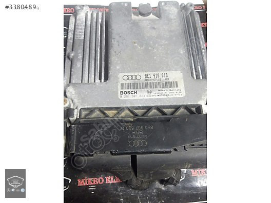 Audi A4 2.0 FSI MOTOR Beyni 8E1910018 0261S01023 MED7.1.1