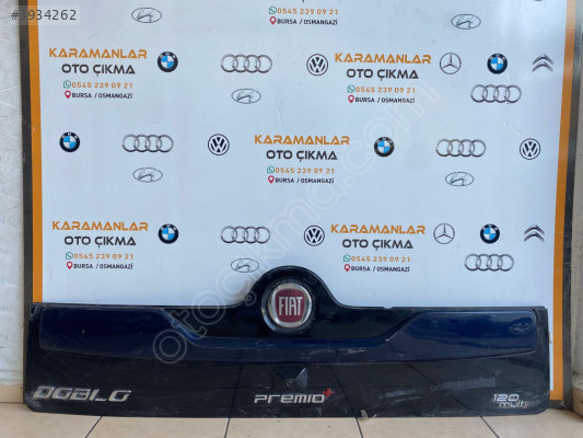 FİAT DOBLO BAGAJ KAPLAMASI ORJİNAL YENİ KASA KAMERALI