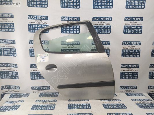 ÇIKMA PEUGEOT 206 SAĞ ARKA KAPI 2195