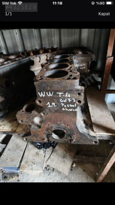 Transporter T4 boş blok 4 silindir