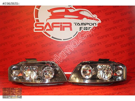 AUDİ A3 2004-2008 MODEL ÖN FAR LAMBASI TAKIMI 8P0941003K