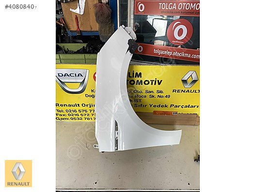 RENAULT MEGAN 4 ÇIKMA ORJİNAL SAĞ ÇAMURLUK VE DİĞER PARÇALARI