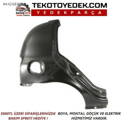 CLIO 2 HB ARKA ÇAMURLUK SAĞ SOL 2002 2003 2004 2005 2006