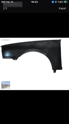 Fiat Kartal sol çamurluk