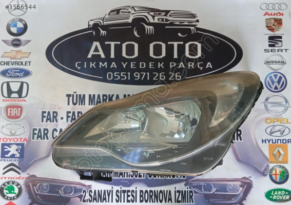 OPEL CORSA D ORJİNAL ÇIKMA SOL  FAR