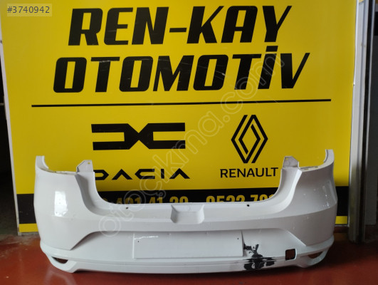 850228458R RENAULT TALİANT ARKA TAMPON BEYAZ ORJ ÇIKMA RENKAY OTO