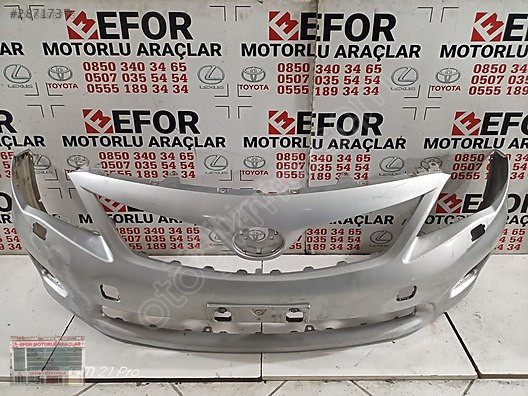 TOYOTA COROLLA ÖN TAMPON ÇIKMA ORJİNAL PARÇA 2010-2012