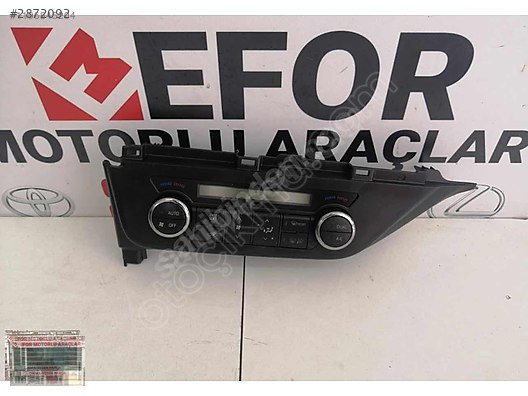 TOYOTA COROLLA KLİMA KONTROL PANELİ SÖKME ORJİNAL 13-18