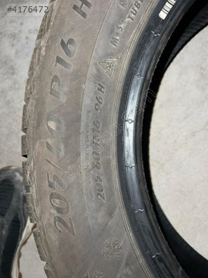 Kışlık lastik matodor marka ebat.205-60  R 16 inç  H  tipi
