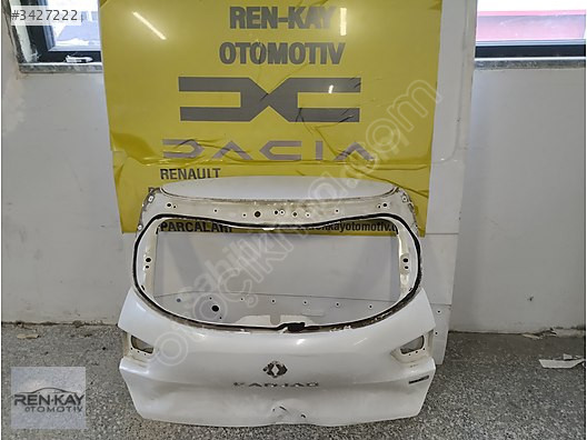 RENAULT KADJAR BAGAJ KAPAĞI ORJ ÇIKMA RENKAY OTO KOCAELİ