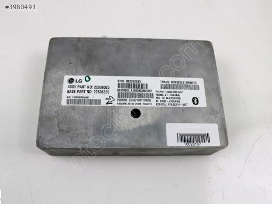 Chevrolet Camaro Telematik Beyni 22836325 Orijinal Garantili
