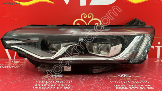 RENAULT TALİSMAN MERCEKLİ SOL ÖN FAR ORJ ÇIKMA OEM : 260606722R