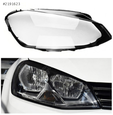 GOLF 7 DÜZ TİP SAĞ FAR CAMI SIFIR