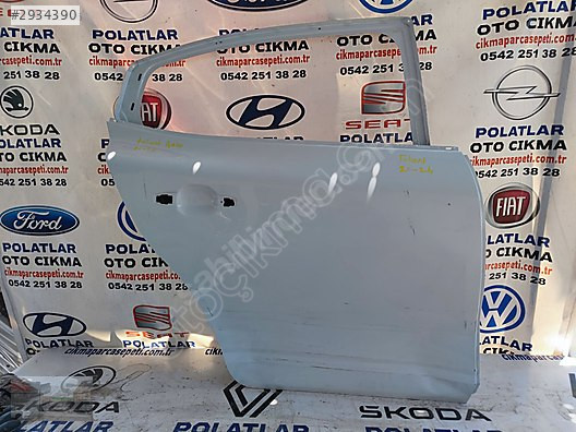 Renault taliant sağ arka kapı 2020-2024 göçük hasarlı