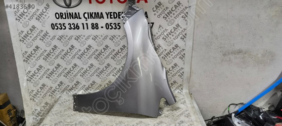 ORJİNAL ÇIKMA TOYOTA COROLLA 2019-2025 SOL ÖN ÇAMURLUK