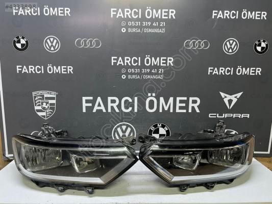 VOLKSWAGEN PASSAT B8 SAĞ-SOL TAKIM ÖN FAR ORJİNAL P1