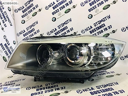 BMW 3 SERİSİ E90 XENONLU SOL LCİ FAR 63117240247