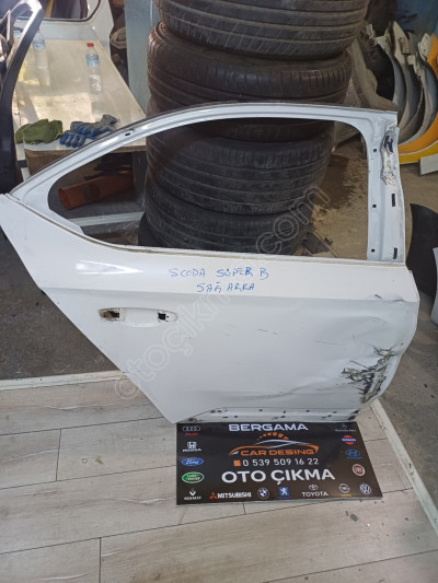 SCODA SUPER B SAG ARKA KAPI ORJ CIKMA