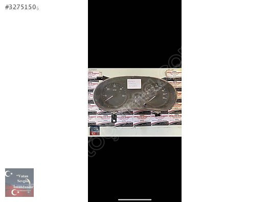 RENAULT MASTER KM GÖSTERGE SAATİ