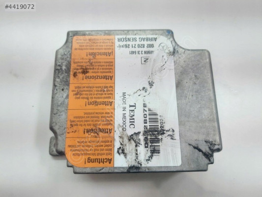 MERCEDES E CLASS W210 SRS AIRBAG BEYNİ 0028202126