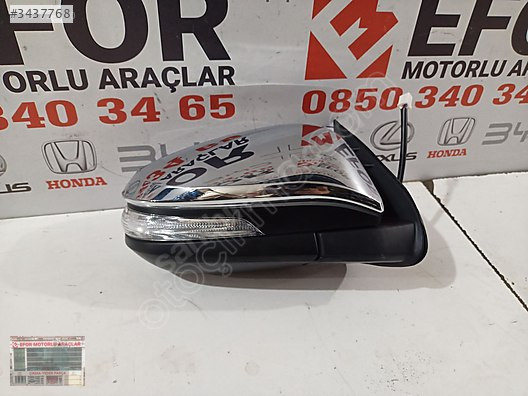 TOYOTA HİLUX SAĞ AYNA 2016-2019