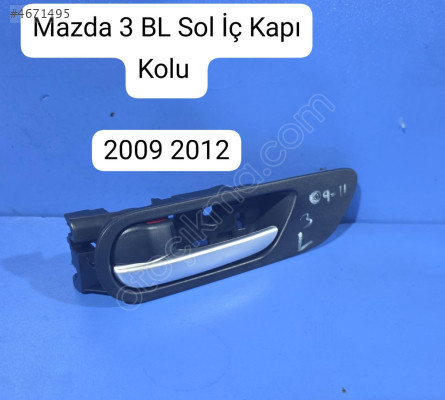 Mazda 3 BL Sol İç Kapı Kolu