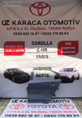 2019-2025 TOYOTA COROLLA ÇIKMA ORJINAL SOL ARKA KAPI