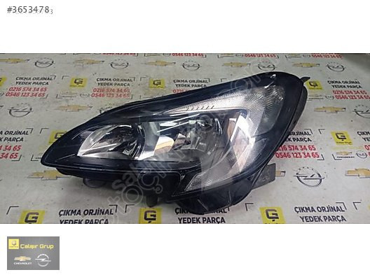 OPEL CORSA E SOL ÖN FAR ÇIKMA SÖKME YEDEK PARÇA