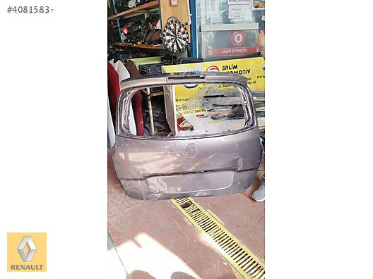 RENAULT SCENİC ÇIKMA ORJİNAL BAGAJ KAPAĞI VE DİGER PARÇALARI