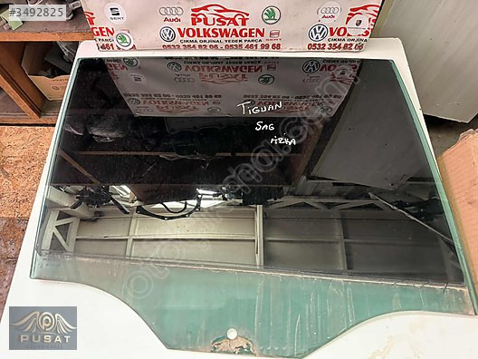 VOLKSWAGEN TİĞUAN ÇIKMA ORJİNAL SAĞ ARKA KAPI CAMI 2016-2020