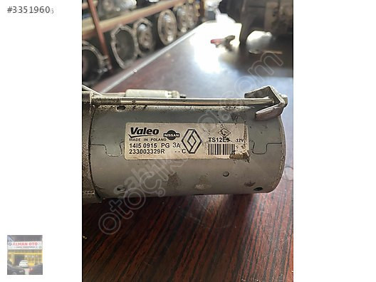 233003329 RRENAULT FLUENCE MARŞ DİNAMOSU