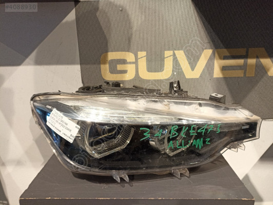BMW F30 LCİ SAĞ FAR BLACK LİNE HATASIZ SÖKME 2015 2019 8739560-02