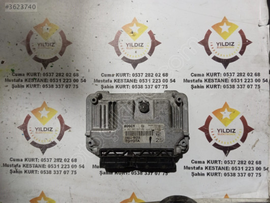 TOYOTA AYGO CIKMA MOTOR BEYNI 0261S07567_89661-0H250