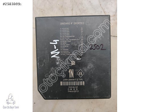 Renault Talisman 1N UPC Beyni Sigorta Kutusu 284B66727R