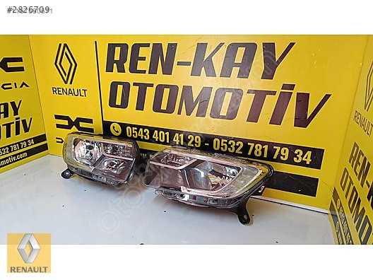 Renault Symbol LED Far - Sağ/Sol Yeni Yedek Parça - Renkay Oto
