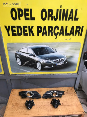 Opel Mokka sağ sol sis farı ve çerçevesi sıfır